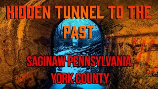 Hidden Tunnel in York County PA that leads to a 1920's abandoned community and quarry. Part I