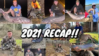 ANGLIN’ A’S 2021 RECAP!! (Hooksets and kill shots!!)