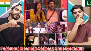 Pakistani Reaction on Sidnaaz Cute Moments-Big Boss Memories-Sidharth Shukla and Shehnaaz Gill