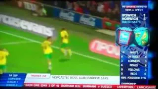 Ipswich Town 1-5 Norwich City Highlights [21/4/11]
