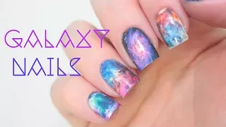 QUICK & EASY GALAXY NAILS TUTORIAL