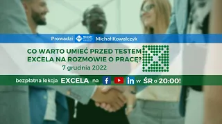 Co warto umieć przed testem Excela na rozmowie?