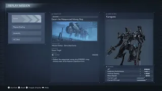 Armored Core 6 - Escort the Weaponized Mining Ship (Mission Guide)