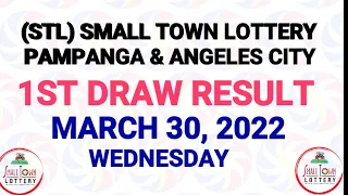 1st Draw STL Pampanga and Angeles March 30 2022 (Wednesday) Result | SunCove, Lake Tahoe
