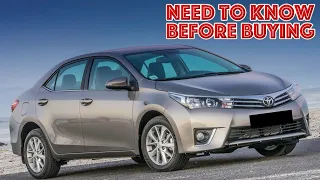 Why did I sell Toyota Corolla 11? Cons of used Corolla E170 with mileage