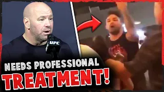 UFC reacts to Mike Perry's BAR FIGHT + will NOT offer him fights anymore, Jorge Masvidal, UFC 251