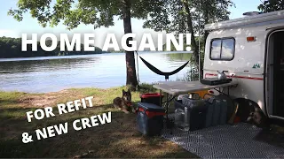 More Upgrades To Make Off-Grid Life BETTER…plus children // 13 ft Scamp Travel Trailer