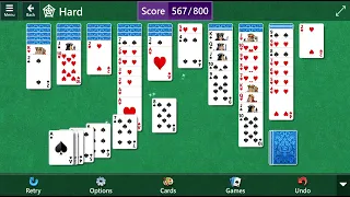 Microsoft Solitaire Collection: Spider - Hard - September 30, 2022