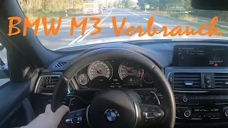 M3 F80 Competition Verbrauch / Fuel Consumption
