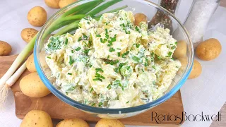 Kartoffelsalat leicht gemacht, leckere Grillbeilage 🥔🥗