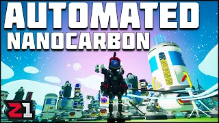 Automated Nanocarbon Alloy Factory SUCCESS ! Astroneer Automation Update 2 | Z1 Gaming