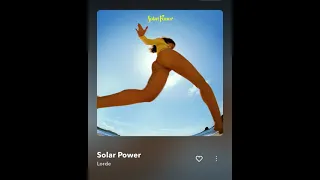 Lorde - solar power (leaks snippet)