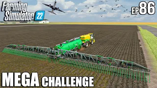 Big SLURRY Spreading and filling Silo with CHAFF | MEGA Challenge | Farming Simulator 22 #86