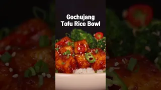 15 Minute GOCHUJANG Tofu Rice Bowl That Will Change Your LIFE!