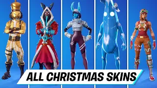 All (45) Christmas Skins in Fortnite Battle Royale (2017-2021)