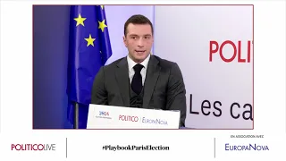 Les candidats répondent à Playbook Paris – Entretien avec Jordan Bardella | POLITICO