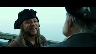 Funny Moment in Pirates of the Caribbean - Dead men Tell no Tails