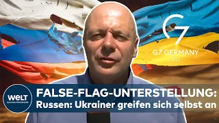 INFAM: Russen unterstellen Ukrainern sich selbst zu beschießen | UKRAINE-KRIEG