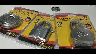 [11] Three types of Lemen (Finnbullet) lock unboxing (70mm, 65mm & 50mm)