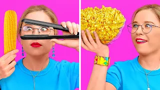 BEST TIKTOK FOOD TRICKS! || Funny Food Pranks by 123 Go! Genius