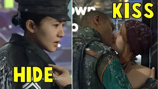 Kiss North vs Hide From the Cops - Detroit Become Human HD PS4 Pro