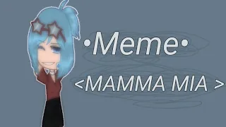 •Meme• "Mamma Mia" |Куромаку,Зора| [AU "Ennui]