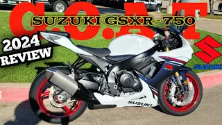 2024 Suzuki GSXR-750 Ride and Review #review #suzuki #gsxr