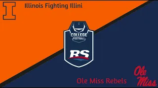Illinois @ Ole Miss - CFB Playoffs on RSSN