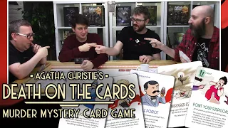 Agatha Christie's Death on the Cards - Murder Mystery Card Game