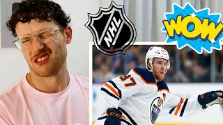 Rugby Player Reacts to CONNOR MCDAVID NHL Career Highlights!