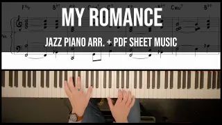 My Romance | Solo Jazz Piano Arrangement (+PDF)