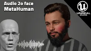 audio to face  Metahuman  unreal engine | Animate face from your voice
