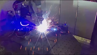 Self Programming Robot Blue Dragon Framework V1 for manufacturing welding and deburring process