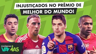 OS MAIORES INJUSTIÇADOS DA BOLA DE OURO! - POLÊMICAS VAZIAS #534