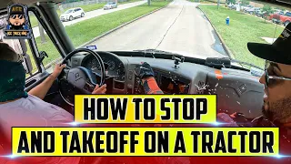 How to Stop and Takeoff on a Tractor Trailer | ACE Trucking Academy