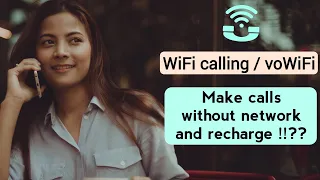 Make Calls Without Network and Recharge ?  Ft.  WiFi Calling/VoWiFi  [Hindi]