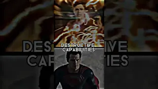 CW The Flash VS DCEU Superman (Who Would Win?) #dc #superman #flash