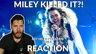 Metal Musician Reacts To Miley Cyrus with Temple of the Dog - Say Hello 2 Heaven