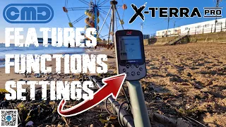 minelab x-terra pro, User guide for metal detecting on beaches & land