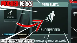 *NEW* Warzone 3 SPEED PERK Mod | Warzone FAST RUN Method