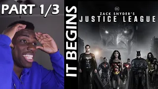 Zack Snyder's Justice League Pt.1/3 (It's Already Fire!) | MOVIE REACTION