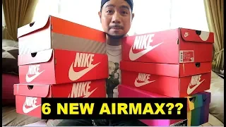 6 NIKE AIRMAX SURPRISE UNBOXING!!!!!