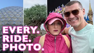 Can We Get Every DISNEY WORLD RIDE PHOTO In ONE DAY?! | 14 Rides In All Four Parks