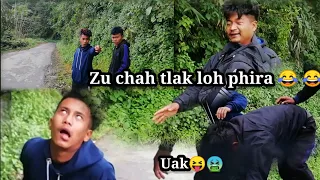 Fûn té chah tlak loh phira😂😂.#mizo funny 😂 😂.. Ṭhiante hriat chhuah kan neih ka ring😅