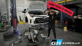 Pulling The Motor On Our GR Corolla (Somthing Happened) [GGGC EP:9]