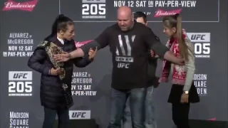 UFC 205: Pre-fight Press Conference Faceoffs