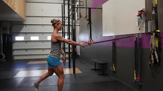 Reverse Lunge + Row