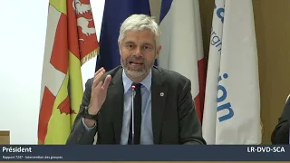 Laurent WAUQUIEZ - Réponse à l'intervention des Ecologistes sur le budget 2023