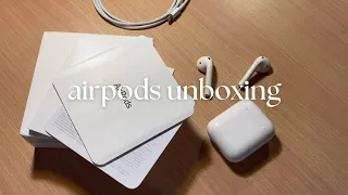 🍎 unboxing the airpods gen 2 in 2021 | asmr & cute case ✨