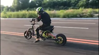 Monster electric scooter 0 - 60mph in 2.31sec